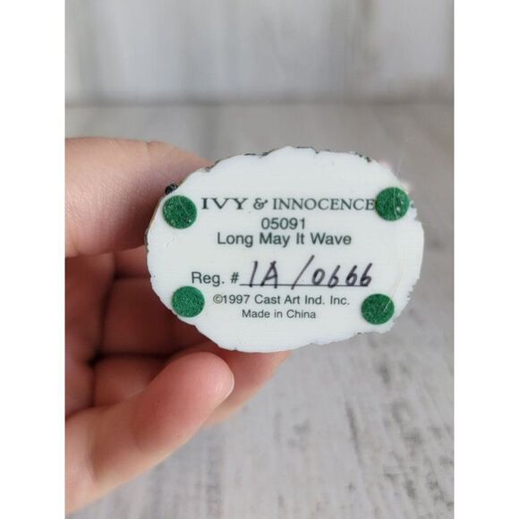 Ivy innocence long wave 1997 American flag Village accessory - Picture 6 of 6